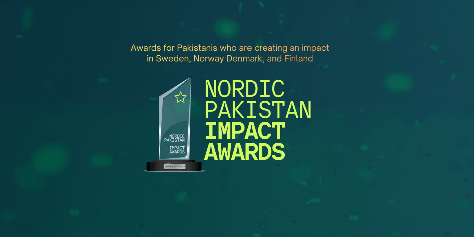 Nordic Pakistan Impact Award banner artwork